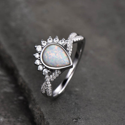 infinity opal engagement ring 2