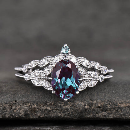 Alexandrite Jewelry For Sale-BBBGEM Real Alexandrite Ring