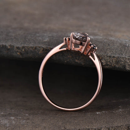 Precious Rutilated Quartz Ring