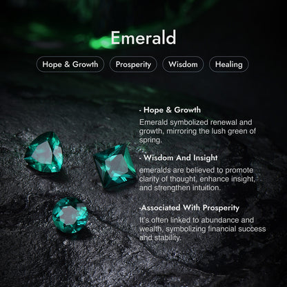 Twig Teardrop Emerald Engagement Ring Set Branch Leaf Ring